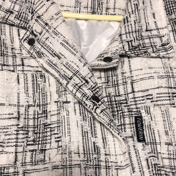 Men's white striped jacket - Picture 5 of 8